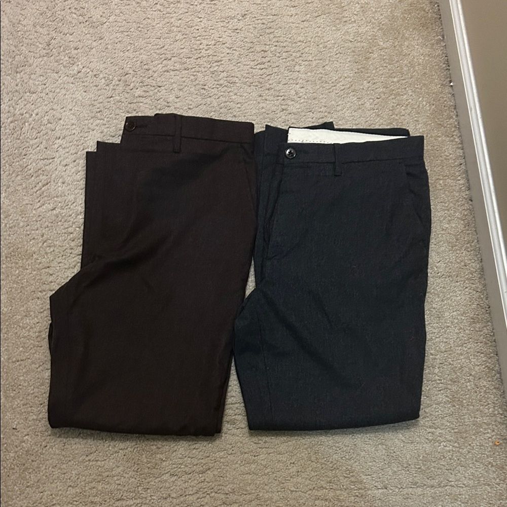 Untuckit soft wool men pants lot of 2